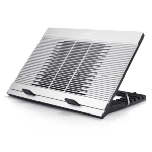 Cooler Para Laptop Deep Cool N9 Silver (Dp-N136-N9Sr) Plata, Aluminio, Para 12 Al 17, X1 Fan