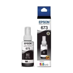 Tinta Epson 673 T673120 Negro (C13t67312a) L800/l805/l850/l1800 +, 70ml