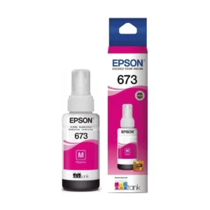 Tinta Epson 673 T673320 Magenta (C13t67332a) L800/l805/l850/l1800 +, 70ml