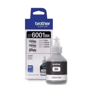 Tinta Brother 6001bk Negro (Bt6001bk) T300/t500w/t800w +, 108ml