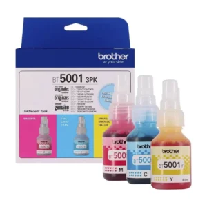 Tintas Brother Tri-pack (Bt5001c/m/y) Cian+magenta+amarillo, 48.8ml X Unidad