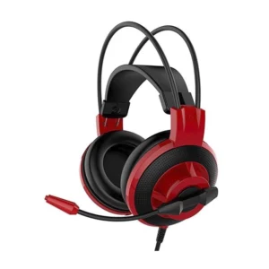 Auricular Msi (Ds501) Gaming, Negro Con Rojo, Jack X2