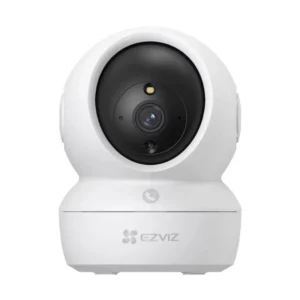 Camara De Seguridad Inteligente Ezviz H6C Pro 3K (Cs-H6C(5Mp,W2)) Wifi, 5Mp, Vision Nocturna A Color, Deteccion De Movimiento, Seguimiento Con Zoom