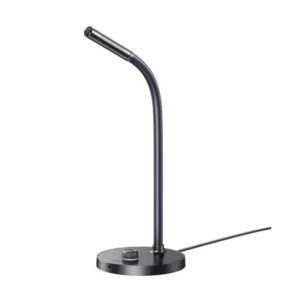 Microfono Ugreen Desktop Cm564 (90416) Negro, Omnidireccional De 360 Grados, Boton De Silencio, Usb