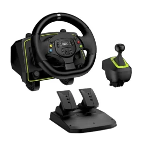 Kit Mando Volante Con Pedal Y Palanca Genius Speedmaster X2 (31620002400) Para Pc/ps3/ps4/ps5/xbox Series X/one/360