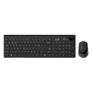 Combo Inalambrico Genius Slimstar 8230 (31340015407) Negro, Bluetooth, Teclado+mouse