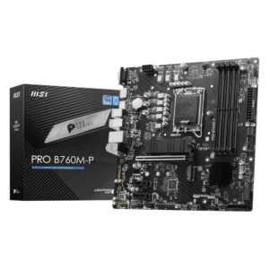 Placa Msi (Pro B760m-p) Lga 1700, Micro-atx, Ddr5