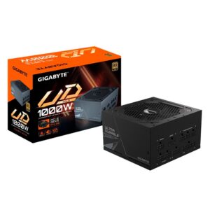 Fuente De Poder Gigabyte Ud (Gp-ud1000gm Pg5) 1000w, Gold, Modular