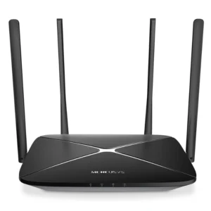 Router Inalambrico Mercusys Ac1300 (Ac12g) 2.4ghz/400mbps, 5ghz/867mbps, Antena X4, Port X3 Lan 10/100/1000mbps, Port X1 Wan 10/100/1000mbps