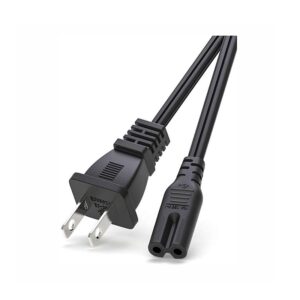 Cable De Poder Tipo 8, Negro, 1.5 Metros, Para Impresoras