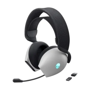 Auricular Inalambrico Alienware Aw720h (520-aaxh) Gaming, Blanco, Usb Wireless + Cable Jack X1