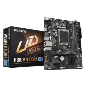 Placa Gigabyte (H610m K Ddr4) Lga 1700, Micro-atx, Ddr4