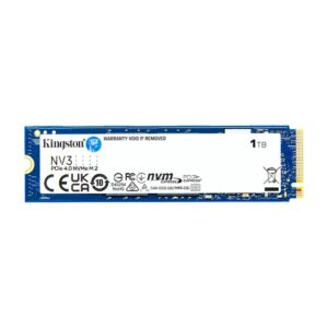 Ssd Solido M.2 Kingston Nv3 1tb (Snv3s/1000g) 80mm, Nvme Pcie, 6000mb/s, 4000mb/s, Gen4 X 4
