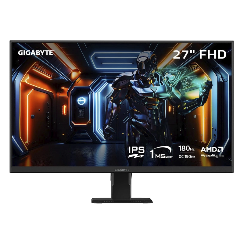 Monitor Gaming Gigabyte Led 27 (Gs27Fa) Fhd, Ips, 2 Hdmi/Dp, 1Ms, 180Hz, Hdr Ready, F/Sync 1 Monitor Gaming Gigabyte Led 27 (Gs27Fa) Fhd, Ips, 2 Hdmi/Dp, 1Ms, 180Hz, Hdr Ready, F/Sync