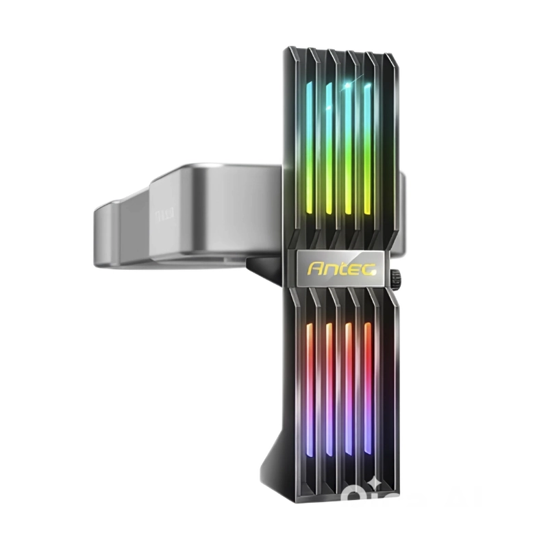 Soporte Para Tarjeta Grafica Antec Argb (0-761345-77705-6) Altura Ajustable, 3 Pin 5V Rgb, Rango De Altura 46-165 Mm, Led-Argb 1 Soporte Para Tarjeta Grafica Antec Argb (0-761345-77705-6) Altura Ajustable, 3 Pin 5V Rgb, Rango De Altura 46-165 Mm, Led-Argb