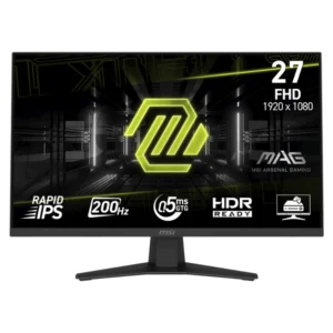 Monitor Gaming Msi 27 (Mag 274F) Fhd, Ips, Ai Vision, Hdmi/Dp, 0.5Ms, 200Hz