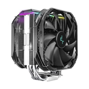 Disipador De Procesador Deep Cool As500 Plus (R-as500-bknlmp-g) 1200/1700-am4/am5+, Negro, Led-argb