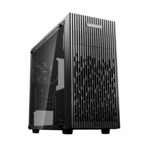 Case Deep Cool Matrexx 30 (Dp-matx-matrexx30) Sin Fuente, Negro, Micro-atx, 1 Panel Vidrio, X1 Fan