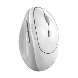 Mouse Inalambrico Genius Vertical Ergo 8350s (31030041401) Blanco, Ergonomico, Silent, Bluetooth, 2400 Dpi, 6 Botones