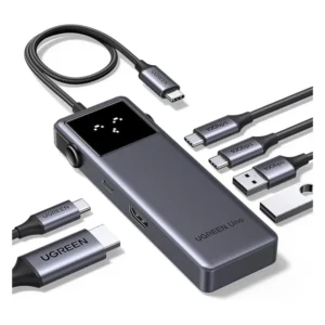 Adaptador Usb-c A 6 En 1 Ugreen Cm888 (35998) 2x Usb, 2x Usb-c, X1 Hdmi