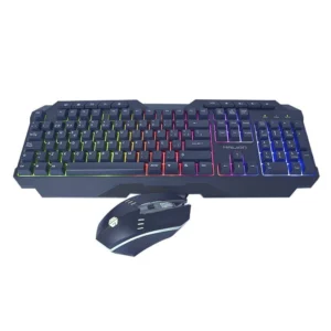Combo Halion Spartan (Ha-808C) Gaming, Teclado+Mouse, Membrana, Led-Multicolor