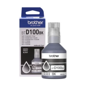 Tinta Brother (Btd100bk) T230/t236/t430w/t436w/t530dw/t536dw/t730dw/t830dw/t930dw, 108ml