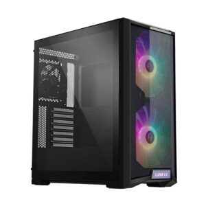Case Lian Li (Lancool 215 X Black) Sin Fuente, Negro, E-atx, 1 Panel Vidrio, X3 Fan, Led-argb