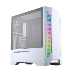 Case Lian Li Lancool Ii (G99.lan2w.00) Sin Fuente, Blanco, E-atx, 2 Panel Vidrio, X3 Fan, Led-argb