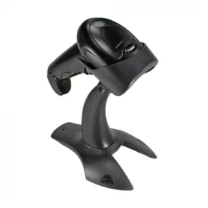 Lector De Codigo De Barra Sat (Sat Ai402 Id Ocr) Negro, Hasta 270 Lecturas Por Segundo, Escaner 1D, 2D Y Ocr, Con Soporte