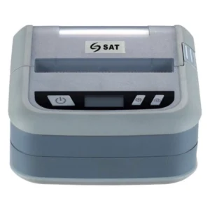 Impresora Mini Termica De Recibos Portatil Sat (Sat Af330) Hasta 70 Mm/S, Admite Papel Termico De 50 Mm, Bateria De Alta Duracion, Bluetooth, Usb