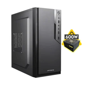 Case Dataone (Nova T22) Con Fuente De 600W, Negro, Micro-Atx, X1 Fan