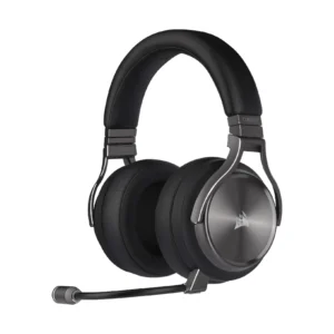 Auricular Inalambrico Corsair Virtuoso Rgb (Ca-9011180-na) Gaming, Gris, 7.1, Usb Wireless + Cable Jack X1 + Cable Usb, Led-rgb