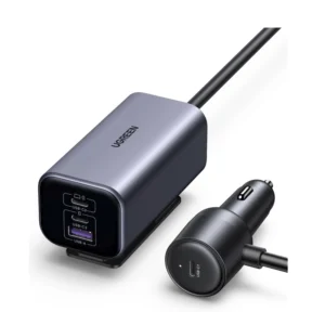 Cargador De Coche Ugreen Ec706 (35571) Carga Rapida. X3 Usb-C 150W, X1 Usb-A Pd 3.1 140W, Compatible Con Iphone 17/16/15, Carga Laptop Tipo Usb-C