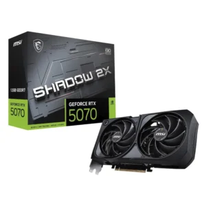 Tarjeta Grafica Msi Geforce Rtx 5070 12Gb Gddr7 (Rtx 5070 12G Shadow 2X Oc) 192 Bit, Pci Express 5.0, Tecnologia Torx Fan 5.0