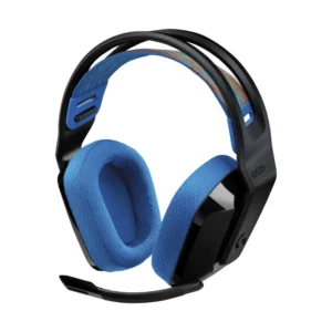 Auricular Inalambrico Logitech G535 Lightspeed (939-002218) Gaming, Negro Con Azul, Usb Wireless + Cable Usb, Para Pc/Ps4/Ps5/Mac