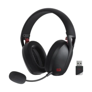 Auricular Inalambrico Redragon Ire Pro (H848) Gaming, Negro, Usb Wireless + Bluetooth + Cable Usb
