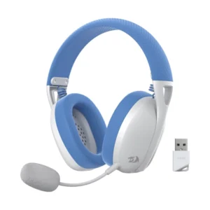 Auricular Inalambrico Redragon Ire Pro (H848b) Gaming, Azul, Usb Wireless + Bluetooth + Cable Usb