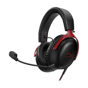 Auricular Hyperx Cloud Iii (727A9Aa) Gaming, Negro Con Rojo, Dts, Espuma Viscoelastica, Jack X1 + Usb-C, Usb-A