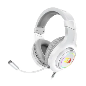 Auricular Redragon Hylas (H260w-rgb) Gaming, Blanco, Jack X2 + Usb + Cable Jack X1, Led-rgb