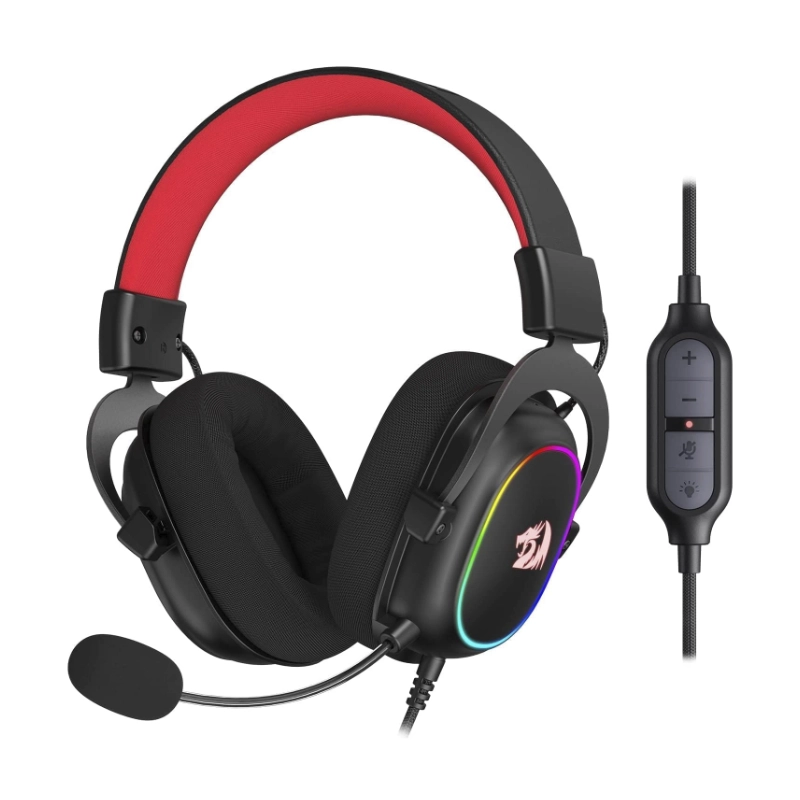 Auricular Redragon Zeus-x (H510-rgb) Gaming, Negro, 7.1, Conexion Usb, Led-rgb 1 Auricular Redragon Zeus-x (H510-rgb) Gaming, Negro, 7.1, Conexion Usb, Led-rgb
