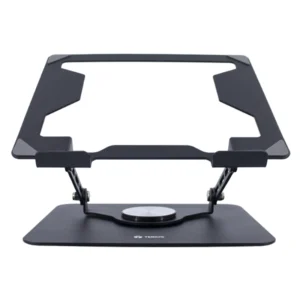 Soporte Para Laptop Teros (Te-7021N) Negro, Acero Al Carbono Y Silicona, Para 10 Al 15.6