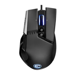 Mouse Evga X17 (903-w1-17bk-kr) Gaming, Negro, 16000 Dpi, Led-azul