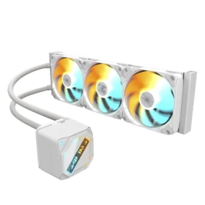 Enfriamiento Liquido Gigabyte Gaming 360 Ice (Gp-Gigabyte Gme 360I) Blanco, Aplicable A Socket, 1155/1851-Am4/Am5, Radiador De 14.173, 3 Ventiladores