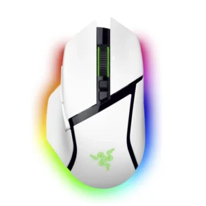 Mouse Inalambrico Razer Basilisk V3 Pro 35K (Rz01-05240200-R3U1) Gaming, Blanco, Bluetooth, Rueda De Inclinacion Hyperscroll, 35000 Dpi, Led-Rgb