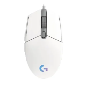 Mouse Logitech G203 Lightsync (910-005794) Gaming, Blanco, 8000 Dpi, Led-Rgb