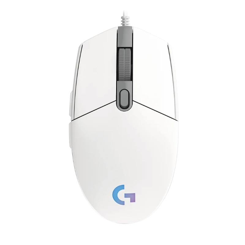 Mouse Logitech G203 Lightsync (910-005794) Gaming, Blanco, 8000 Dpi, Led-Rgb 1 Mouse Logitech G203 Lightsync (910-005794) Gaming, Blanco, 8000 Dpi, Led-Rgb