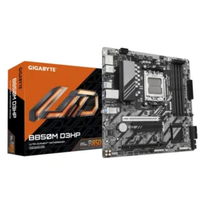 Placa Gigabyte (B850M D3Hp) Am5, Micro-Atx, Pcie 5.0, Lan Gbe, Ddr5