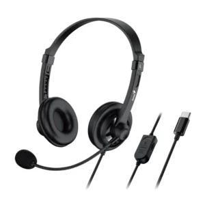 Auricular Genius Hs-230U (31710021403) Negro, Conexion Usb-C