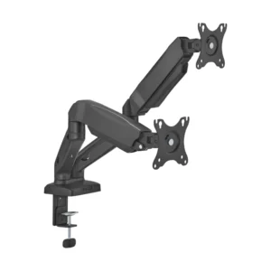 Brazo Soporte Para 2 Monitores Koreano (Ke-C024E) Rack Base, Para 17 A 32, De 2Kg Hasta 9Kg, Soporte Ergonomico