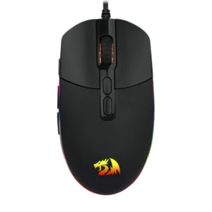 Mouse Redragon Invader (M719-rgb) Gaming, Negro, 10000 Dpi, Led-rgb